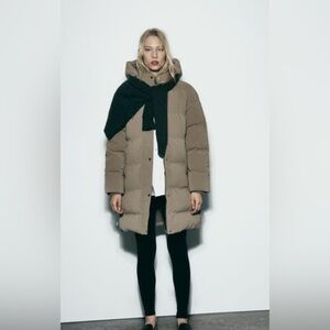Zara Hooded Puffer Anorak